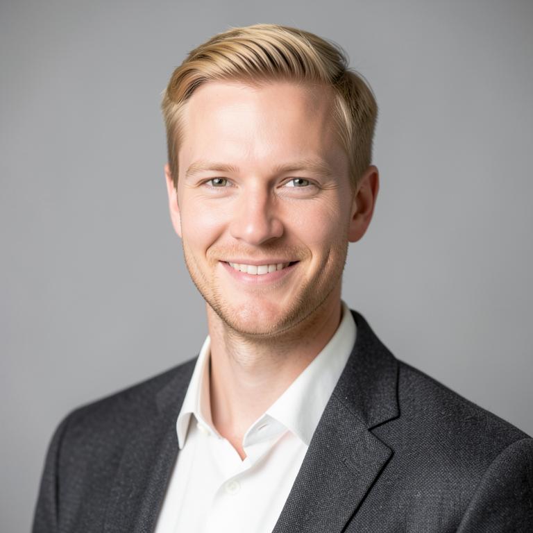 Porträtt av Malte Kajander